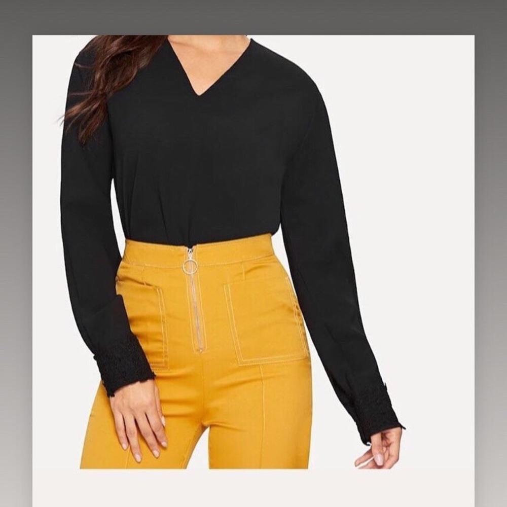 Rebecca black blouse
